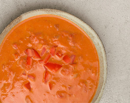 Tomaten Kokos Suppe